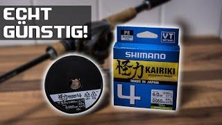 SHIMANO Kairiki 4 - VERGLEICH mit Kairiki 8 und Power Pro - ERSTEINDRUCK