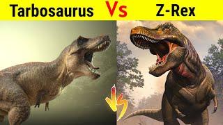 Tarbosaurus Vs zhuchengtyrannus  | किस Dinosaur की होगी जीत ?