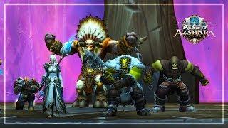 Baine Bloodhoof Cutscene | Jaina, Thrall & Saurfang | Patch 8 2 Rise of Azshara