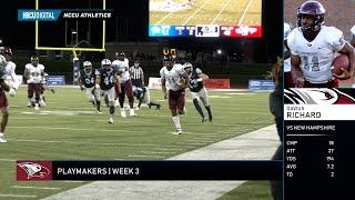 HBCU DIGITAL PLAYMAKERS WEEK 3 featuring North Carolina Central Quarterback Davius Richard