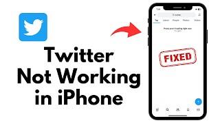 Fix: Twitter Not Working in iPhone | Something went wrong try reloading Problem