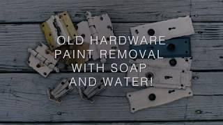 Removing Paint & Polishing old Hardware