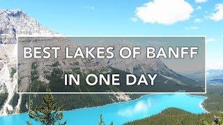 HOW TO SEE BEST LAKES OF BANFF IN ONE DAY!