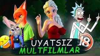 MULTFILMLARDAGI UYATSIZ SAHNALAR // UYATSIZ MULTFILMLAR.