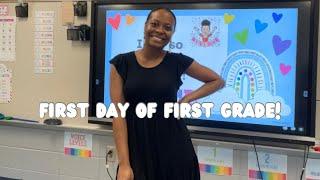 First Day of School Vlog! // First Grade Teacher