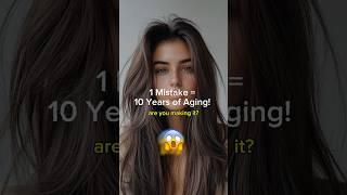 Are you doing this mistake? #skincaremistakes