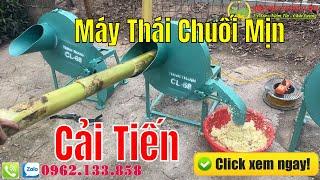 Máy Thái Chuối Mịn Cải Tiến Đa Năng Giá Rẻ