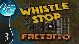 Whistle Stop Factorio Ep 3: PLANNING BIG - Mod Spotlight, Let's Play, Gameplay