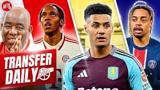 Arsenal Pushing For Watkins & Tel Plus Barcola Wanted! | Transfer Daily