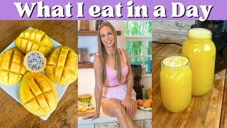 What I Eat In A Day RAW VEGAN IN MIAMI! 