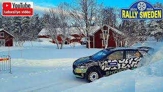 Rally Sweden 2024 - Day 2 Part 2 - fullattack full snow