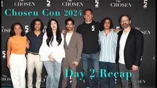 Day 2 The Chosen Con 2024 #sharingmoviesworthy #twopastorspopcornandamovie  #thechosen