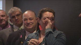 Idaho lawmakers go bald to back colleague battling breast cancer