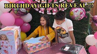 OPENING ALL THE BIRTHDAY PRESENTS!!! GREAT REACTIONS FROM FATIMA, SPECIAL GIFTS FROM FAMILY!!