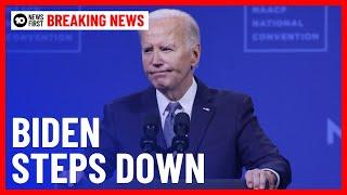 Joe Biden Steps Down From Presidential Race | 10 News First