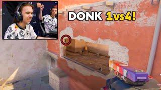 DONK Superb 1v4 Clutch! STAVN Stunning AWP Ace! CS2 Highlights