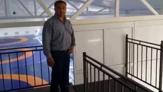 Елхот абон. Борцовский зал накануне открытия