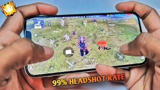 99% Headshot ️ Full Gameplay Solo vs Squd  IPhone 12 Poco x3 pro