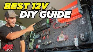 Dual Battery Setup EVERYONE should fit! EASY DIY 12V Tips