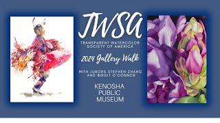 Transparent Watercolor Society of America 2024 Exhibition Gallery Walk