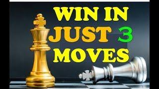 How to Achieve  Checkmate in 3 Moves | Chess | Fastest Way | Get Smart