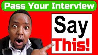 Top 5 Job Interview Questions and Answers 2024