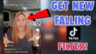 How To Get Falling Filter Effect on Tiktok | Loop me Filter Tiktok and Instagram