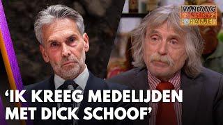 Johan over eerste debat van premier Dick Schoof: 'Ik kreeg medelijden met hem'