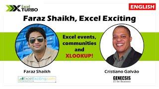 Excel Turbo with Faraz Shaikh, from Excel Exciting!