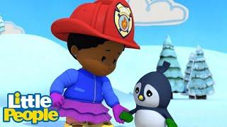 Fisher Price Little People | ¡Rescate de pingüinos! | Nuevos episodios