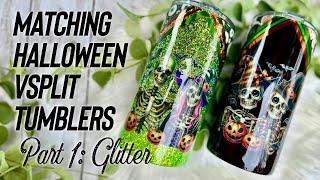 MATCHING HALLOWEEN VSPLIT TUMBLER TUTORIAL: PART 1