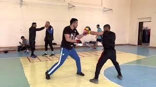 Руслан Абдуллаев и тренер Фаррух Киличев.