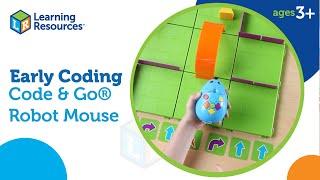 Interactive STEM Fun with Colby! Code & Go Robot Mouse for Kids | Learning Resources