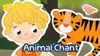 انشودة الحيوانات Animals Chant - I will catch a monkey - وي كان we can 4