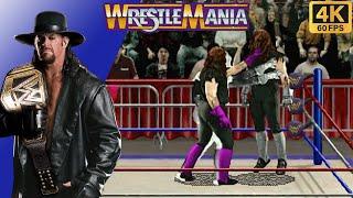 WWF WrestleMania All Super Combos (Arcade) [4K / 60FPS / Frame Interpolation]