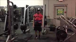 405 lb Frontsquat @ 17 years old + Squat/Deadlift PR