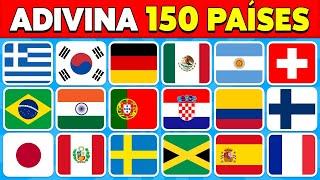 Adivina 150 Banderas en 3 Segundos ⏰ Quiz de Países | Cultura General Geografía