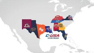 Conference USA Map