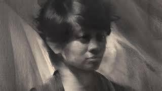 Drawing a portrait in charcoal with Nathan Fowkes