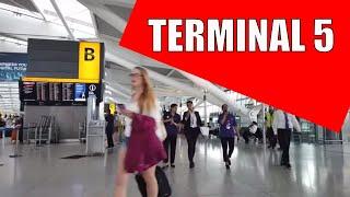 Heathrow Terminal 5 | Walking and Boarding