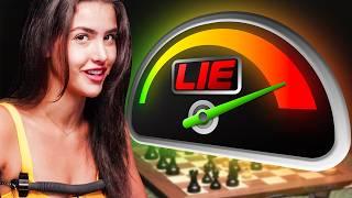 Alex Botez Interrogated by Andrea and BFFs  | Lie Detector Chess