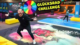 Glücksrad entscheidet WAS ICH IM TRAMPOLINPARK MACHEN MUSS!