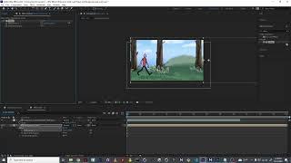 Creating a looping walk cycle with Toon Boom and After Effects, Part IV, Offset Effect in BG