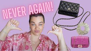 LUXURY ITEMS I WON'T BUY AGAIN 