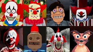 NEW ROBLOX OBBIES - CHOPPER'S CARNIVAL,KILLER CLOWN ESCAPE,CARNIVAL OF TERROR,SIREN COP'S PRISON