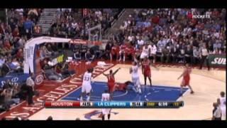 Chandler Parsons dunks on Blake Griffin, stares him down!