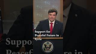 Support for a Peaceful Future in Syria