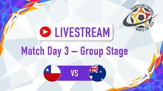 TFWC2024 I Match Day 3 - Group Stage: Australia vs Chile