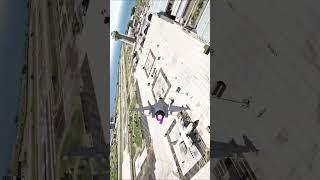 Stealing a Military Plane in GTA 5 with Moto #short 667