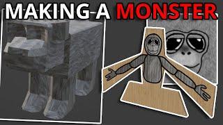 Creating a MONSTER For My Gorilla Tag Fan Game!